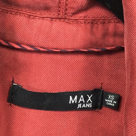 🍂MAX JEANS Sienna Tencel Drape Front Duster Rope Tie Long Length - Picture 3 of 10